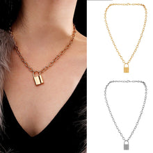 Load image into Gallery viewer, PADLOCKED NECKLACE