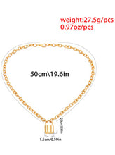 Load image into Gallery viewer, PADLOCKED NECKLACE