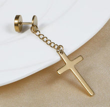 Load image into Gallery viewer, CROSS SWING VI EARRINGS