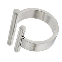 Load image into Gallery viewer, Open Finger Rings for Women Luxury Silver Color Irregular Jewelry Fashion Stainless Steel New Arrival
